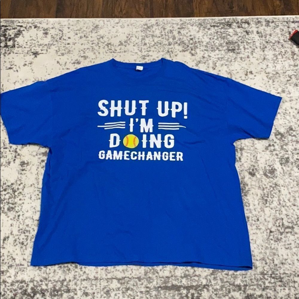 Vtg Fruit of the loom had cotton tee size 3XL GUC baseball theme